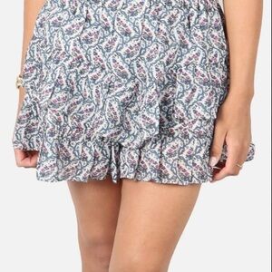 Floral Print Women's Skort